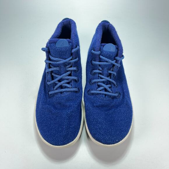 Allbirds Wool Runner Up Mizzle Blue High Top Walking Shoes Sneakers Men's Sz 14 - Picture 3 of 11